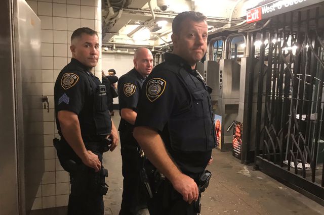 MTA Officers at W 4th who said they were part of a fare evasion crackdown